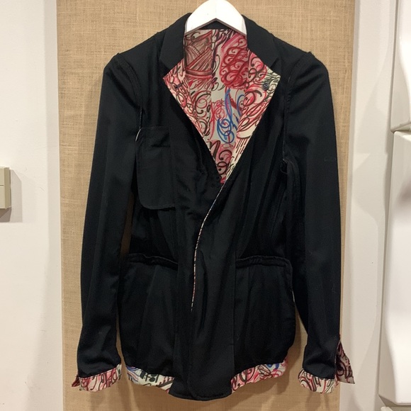 - NWOT HOMME PLUS JK5 TATTOO jacket - Picture 7 of 12